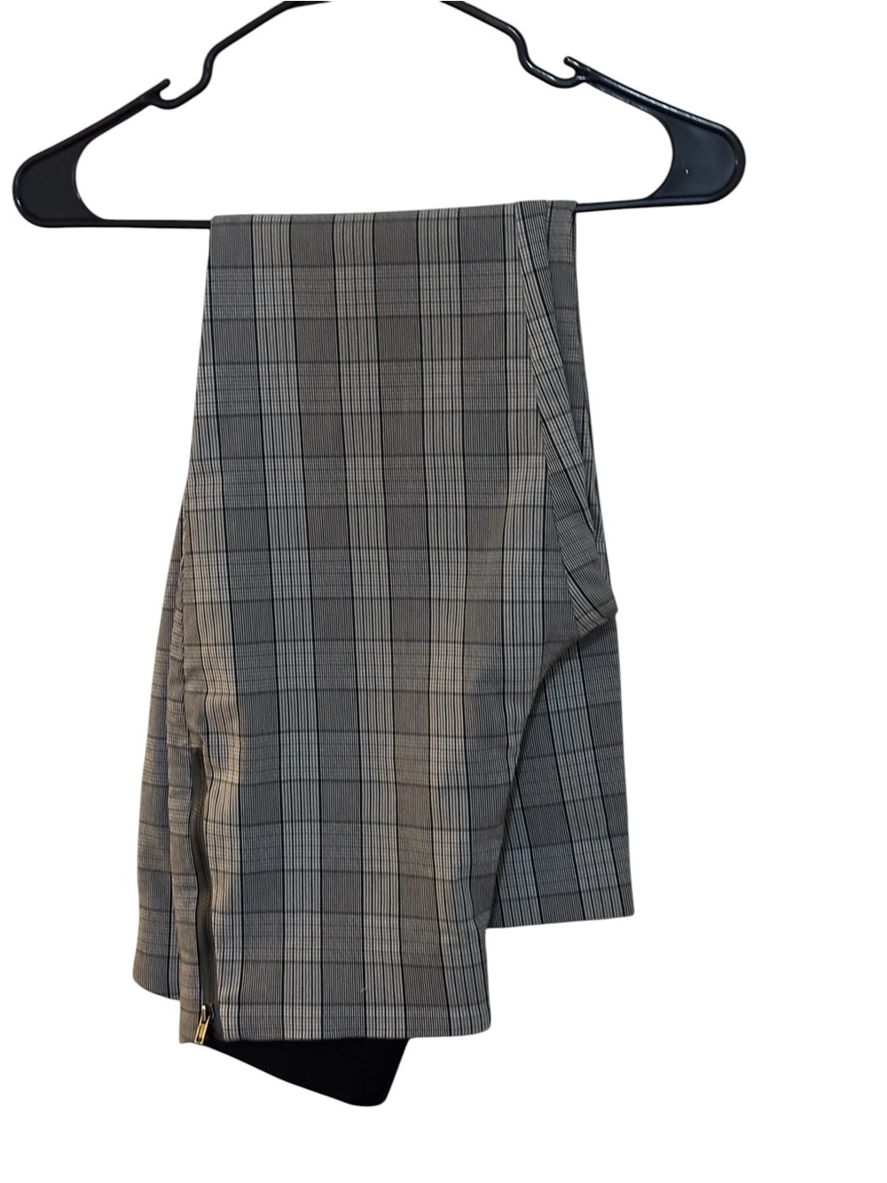 a new day Plaid Pants Women's Size 6 Gray/Black/White